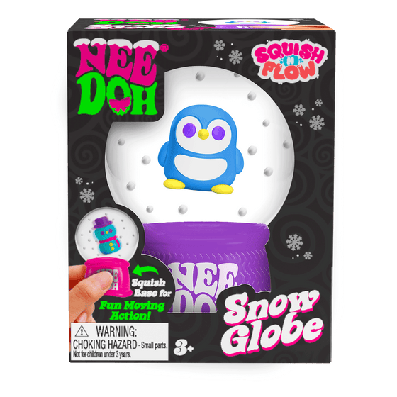 NeeDoh Squish N Flow Snow Globe NT07